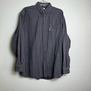 Columbia River Lodge Hunting Shooting Outdoor Long‎ Sleeve Button Down Shirt L